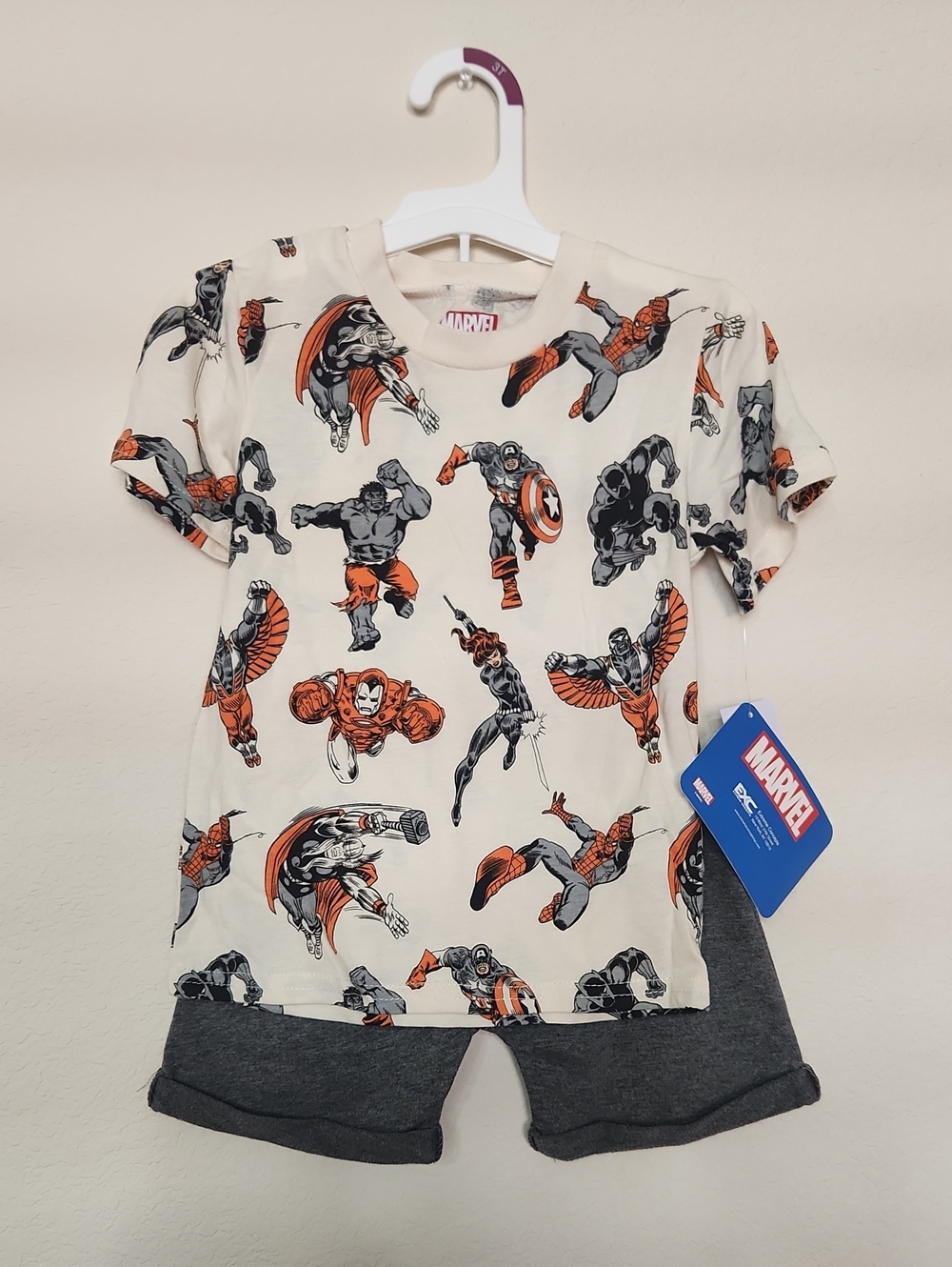Marvel Short Set 3/4T